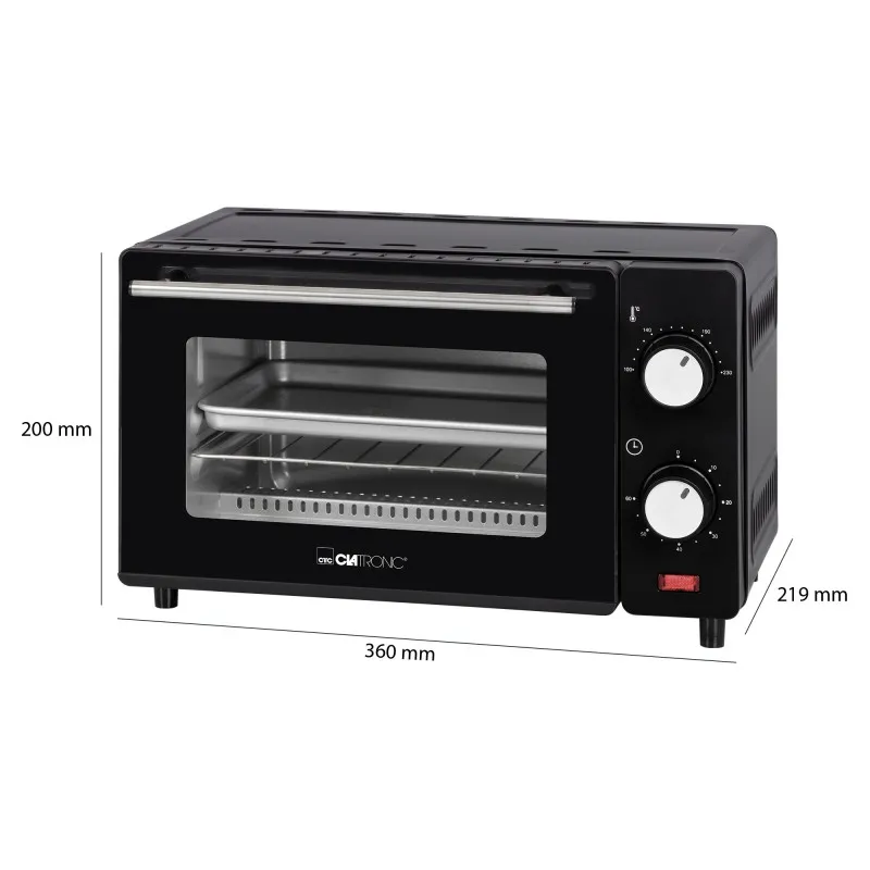 Електропіч Clatronic MB 3746 Black